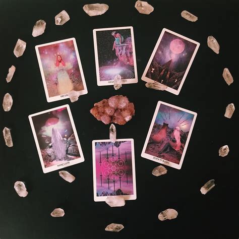 New age witch tarot cards
